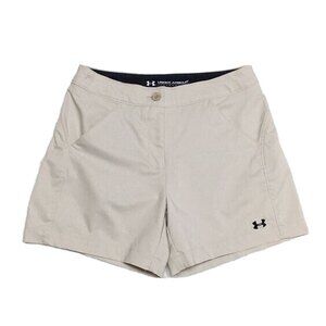 Under Armour Performance Khaki Shorts Size 8